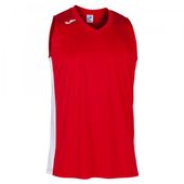 Joma Mens/Boys Cancha III Tshirt Sleeveless 101573 RED-WHITE Primary