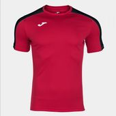 Joma Mens/Boys Academy Tshirt Short Sleeve 101656 RED-BLACK Primary