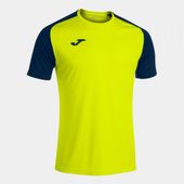 Joma Mens/Boys Academy IV Short Sleeve Tshirt 101968 YELLOW FLUORINE Primary
