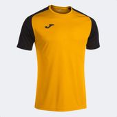 Joma Mens/Boys Academy IV Short Sleeve Tshirt 101968 AMBER-BLACK Primary