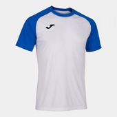 Joma Mens/Boys Teamwork Short Sleeve Tshirt 102218 WHITE-ROYAL Primary