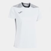 Joma Womens Championship VI Short Sleeve Tshirt 901265 WHITE-GREY Primary