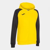 Joma Womens Academy IV Zip Up Hoodie 901336 YELLOW-BLACK Primary