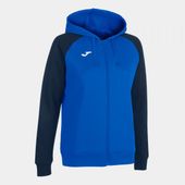 Joma Womens Academy IV Zip Up Hoodie 901336 ROYAL-NAVY Primary