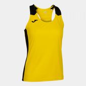 Joma Womens Record II Tank Top 901396 YELLOW-BLACK Primary