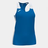 Joma Womens Record II Tank Top 901396 ROYAL-WHITE Primary