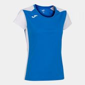 Joma Womens Record II Short Sleeve Tshirt 901398 ROYAL-WHITE Primary