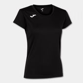 Joma Womens Record II Short Sleeve Tshirt 901400 BLACK Primary