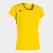 Joma Womens Record II Short Sleeve Tshirt 901400 YELLOW Primary