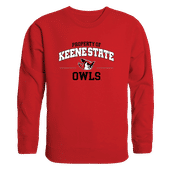 W Republic Property Of Crewneck Keene St College Owls 545-453
