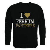 W Republic I Love Crewneck Ferrum Panthers 552-452