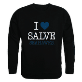 W Republic I Love Crewneck Salve Regina Seahawks 552-474
