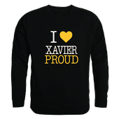 W Republic I Love Crewneck Xavier University Of Louisiana 552-481