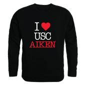 W Republic I Love Crewneck Usc Aiken Pacers 552-485