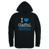 W Republic I Love Hoodie Coastal Georgia Mariners 553-484