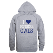 W Republic I Love Hoodie Southern Connecticut Owls 553-490