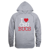 W Republic I Love Hoodie Christian Brothers University Buccaneers 553-510