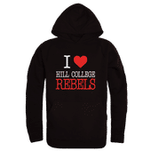 W Republic I Love Hoodie Hill College Rebels 553-523
