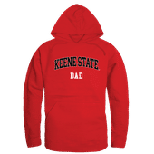 W Republic Dad Hoodie Keene St College Owls 563-453