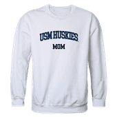 W Republic Mom Crewneck Southern Maine Huskies 564-459