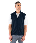 Charles River Apparel Men's Seaport Full Zip Perf Vest 9386