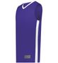 PURPLE/WHITE