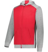 Augusta Youth Three-Season Fleece Full Zip Hoodie 6900