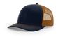 NAVY/CARAMEL
