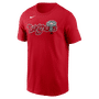 Nike MiLB Adult Short Sleeve Cotton Tee Lansing Lugnuts N199