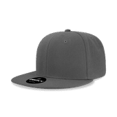 Decky 6 Panel High Profile Structured Acrylic/Polyester Snapback 6020