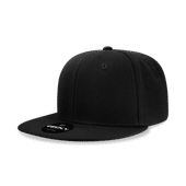 Decky 6 Panel High Profile Structured Acrylic/Polyester Snapback 6020