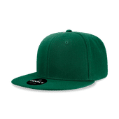 Decky 6 Panel High Profile Structured Acrylic/Polyester Snapback 6020 FOREST Primary