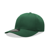 Decky 6 Panel Mid Profile Structured Cotton/Poly Blend Cap 6022