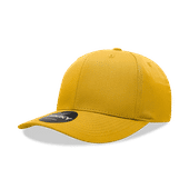 Decky 6 Panel Mid Profile Structured Cotton/Poly Blend Cap 6022