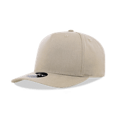 Decky 5 Panel Mid Profile Structured Cotton/Poly Blend Cap 6024