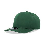Decky 5 Panel Mid Profile Structured Cotton/Poly Blend Cap 6024