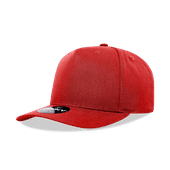 Decky 5 Panel Mid Profile Structured Cotton/Poly Blend Cap 6024