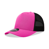 Decky 5 Panel Mid Profile Structured Cotton/Poly Blend Trucker 6030