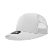 Decky 5 Panel Mid Profile Structured Cotton/Poly Blend Trucker 6030