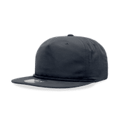 Decky 5 Panel High Profile Relaxed Cotton/Poly Blend Rope Hat 6032