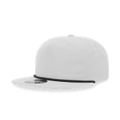 Decky 5 Panel High Profile Relaxed Cotton/Poly Blend Rope Hat 6032