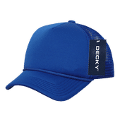 Decky Youth 5 Panel Mid Profile Structured Foam Trucker 7010 ROYAL Primary