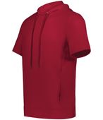 Holloway Ventura Soft Knit Short Sleeve Hoodie 222505 SCARLET Primary