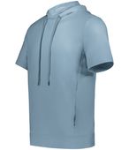 Holloway Ventura Soft Knit Short Sleeve Hoodie 222505 STORM Primary