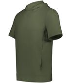 Holloway Youth Ventura Soft Knit Short Sleeve Hoodie 222605 OLIVE Primary