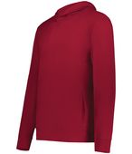 Holloway Youth Ventura Soft Knit Hoodie 222698 SCARLET Primary
