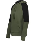 Holloway Ladies Momentum Team Fleece Hoodie 222740 OLIVE/BLACK Primary