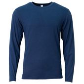 A4 Adult Softek Long Sleeve Tee N3029 NAVY Primary