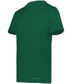 Holloway Coolcore Short Sleeve Hoodie 222142 DARK GREEN Primary