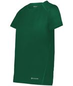 Holloway Ladies Coolcore Essential Tee 222336 DARK GREEN Primary